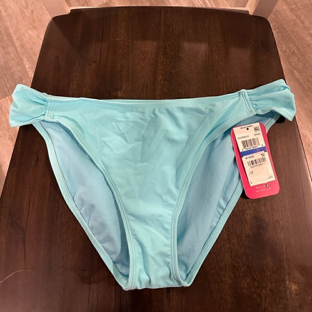 Hula Honey Bikini Bottoms Aqua size XL NWT